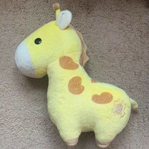 13" BELLZI YELLOW + BROWN BABY GIRAFFE STUFFED ANIMAL PLUSH TOY SOFT CUTE Nice!